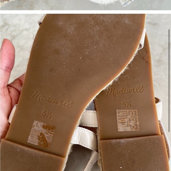 Madewell The Hallie Espadrille
Sandal in Leather Women Shoes size 8.5 - Picture 3 of 7
